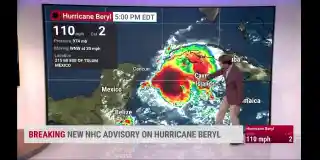 Hurricane Beryl Targets Mexico's Tourist Resorts After Devastating Caribbean Islands